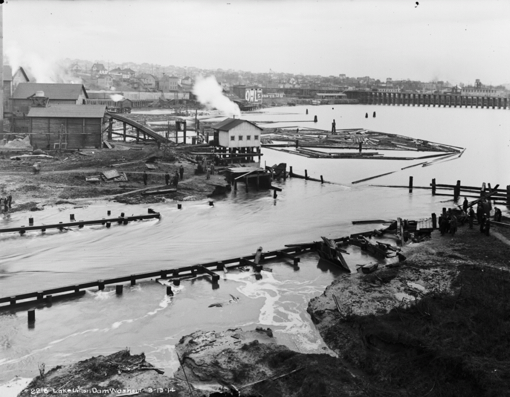 Lake Union Dam Washout Cascadia