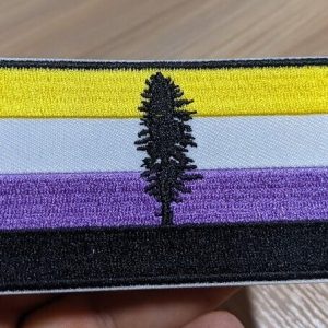Cascadia Non-Binary Pride Patch