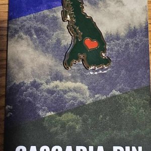Heart of Cascadia Lapel Pin